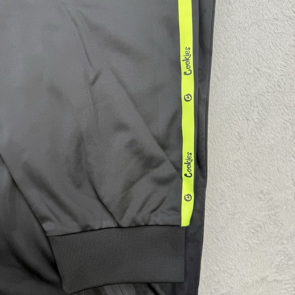 Cookies SF Jacket Mens 4XL Citadel Black/Yellow Full Zip Streetwear Track NWT - Picture 2 of 11